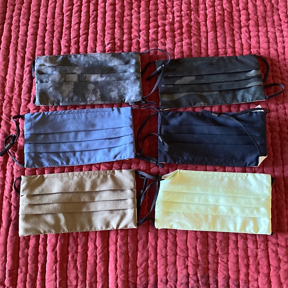 6 Brand New Athleta Face Masks